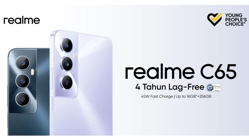 Realme C65 Spesifikasi dan Harganya Di Indonesia