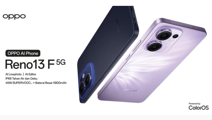 OPPO Reno13 F 5G Spesifikasi dan Harganya Di Indonesia